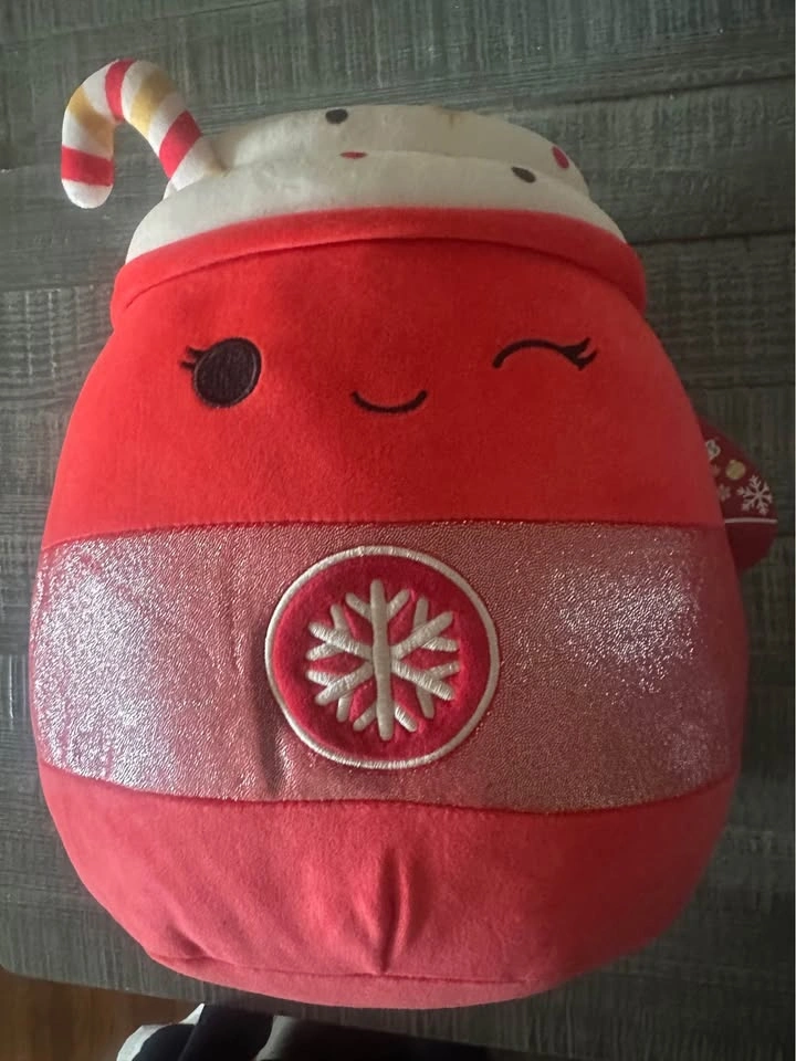 16" Tinsley the Peppermint Latte Squishmallow Plush Toy - photo 2