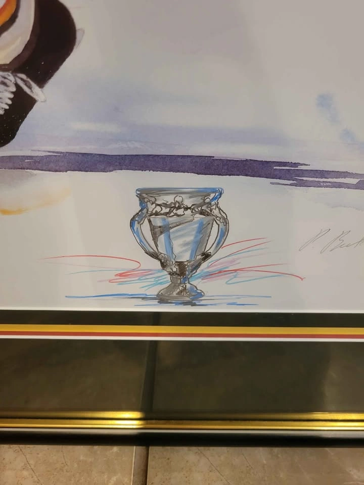 Pavel Bure Signed Artwork - photo 3