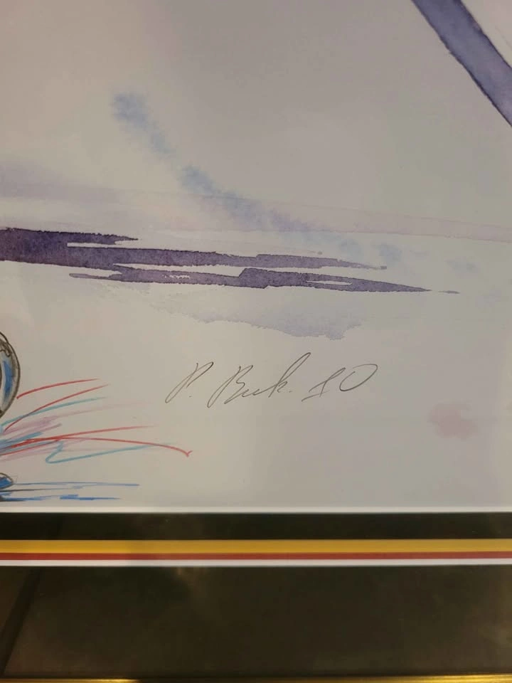 Pavel Bure Signed Artwork - photo 4