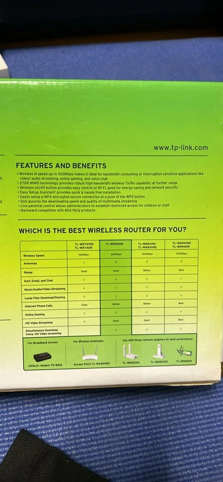 TP-Link 300Mbps Wireless N Router TL-WR840N - photo 3