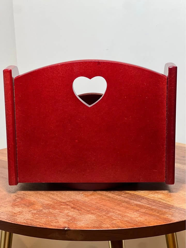 Wooden Turning Mail Holder - Cottagecore Desk Organizer - photo 3