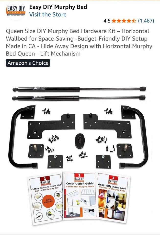 Easy DIY Murphy Bed Kit - photo 3