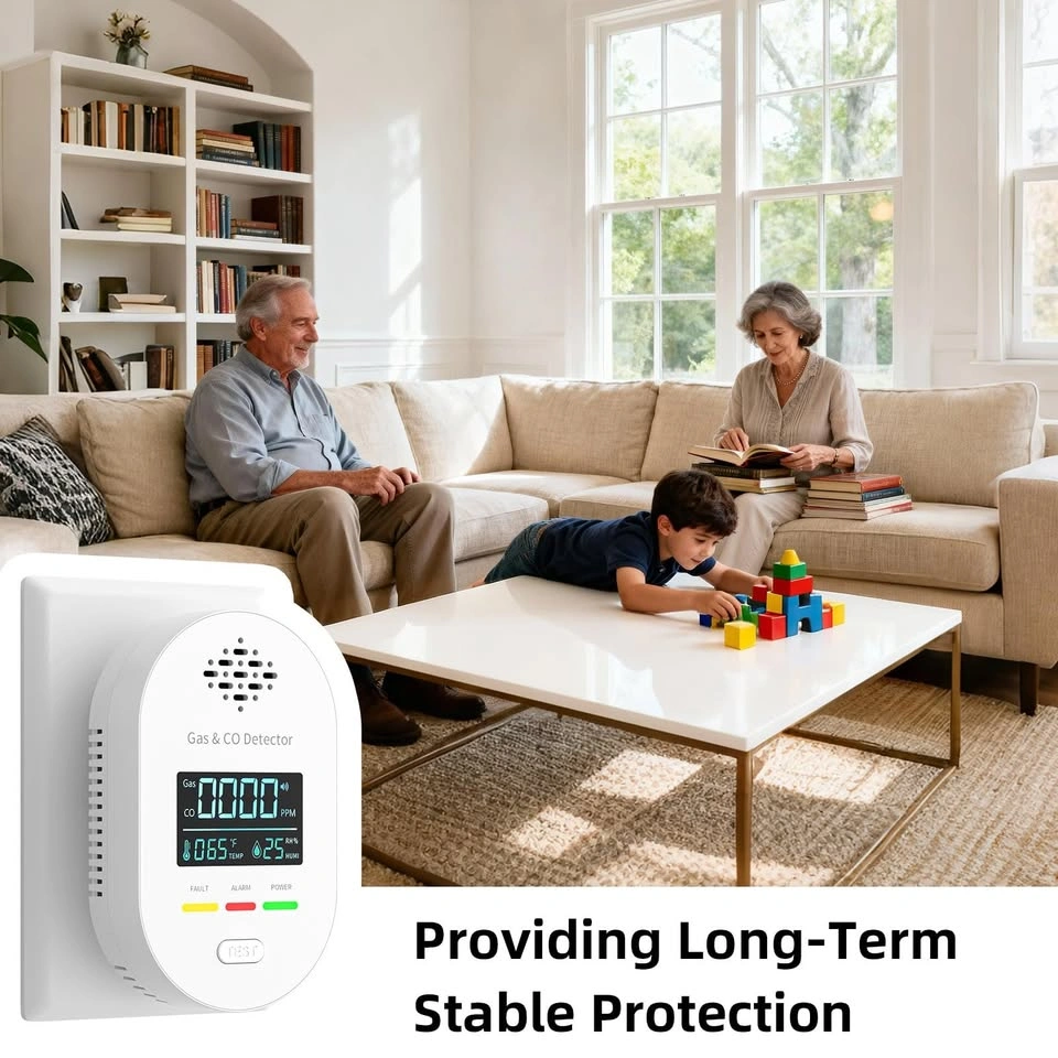 New Plug-in Gas & CO Detector Air Quality Monitor - photo 4