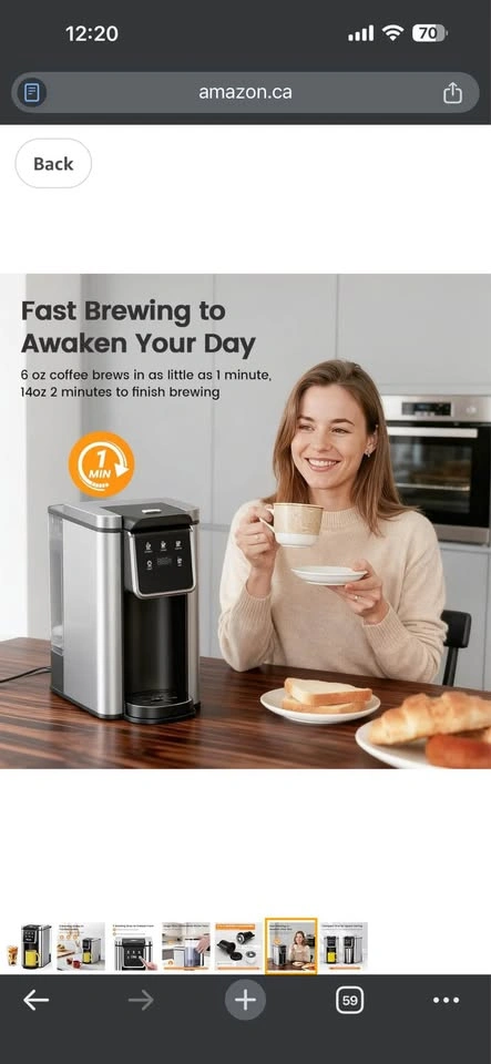 Multifunctional Single Serve Coffee Maker - photo 5