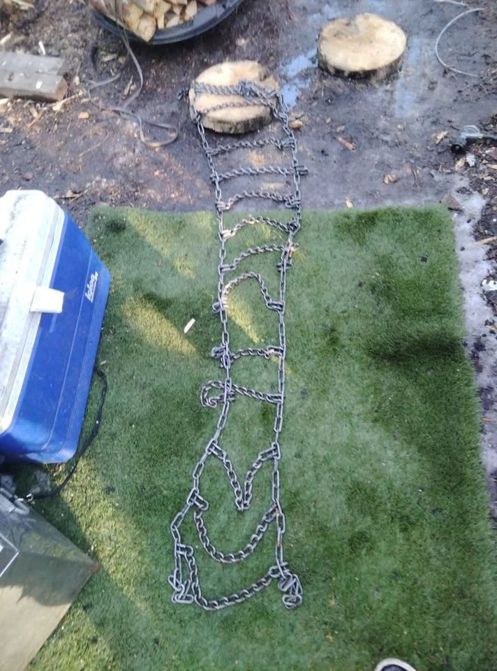 Quik Grip Heavy Duty Tire Chains (3 Sets) - photo 2