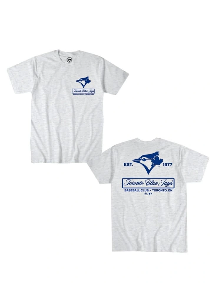 Toronto Blue Jays '47 Virgil T-Shirt, Large (NEW WITH TAG)