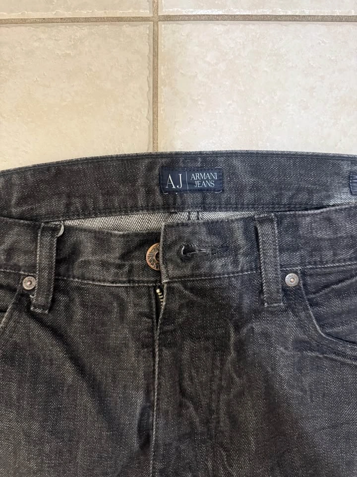 Y2K Armani Exchange Straight Leg Jeans 32x34 - photo 3