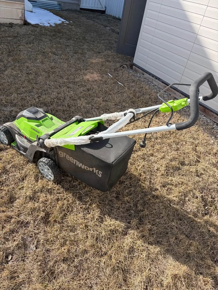 Greenworks Electric Push Mower - photo 5