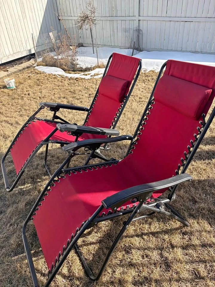 Zero Gravity Chairs (3 Chairs)