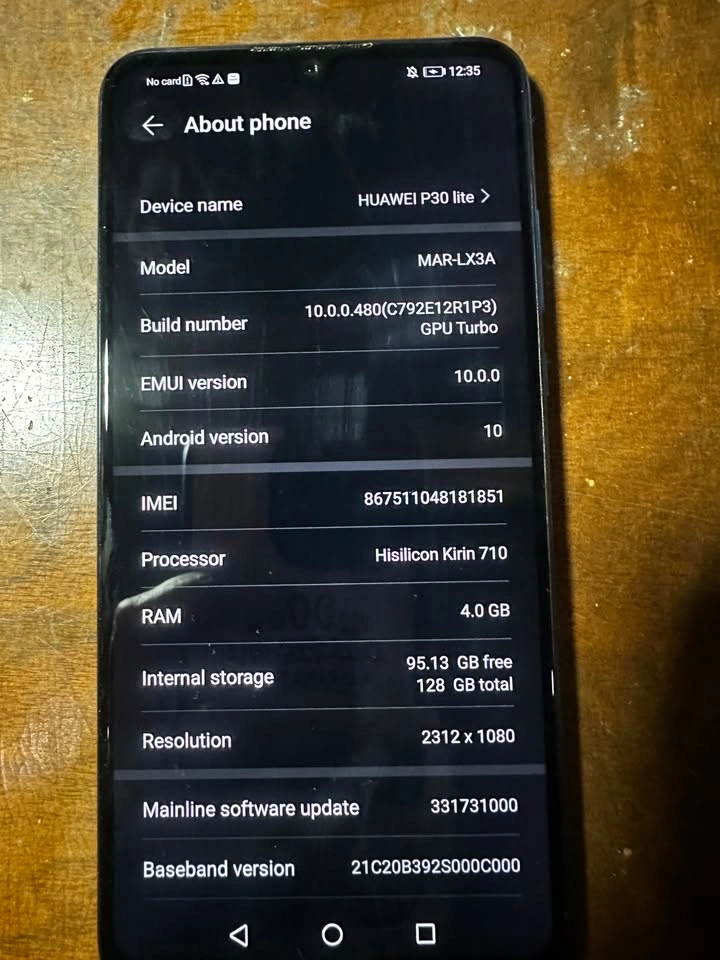 Huawei P30 Lite – 128GB / 4GB RAM – Gently Used - photo 2
