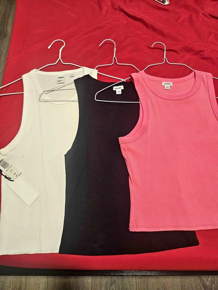 3 Tank Tops - Garage & TNA