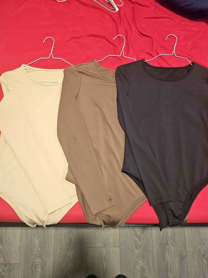 Shein Long Sleeve Bodysuits - 3 Pack