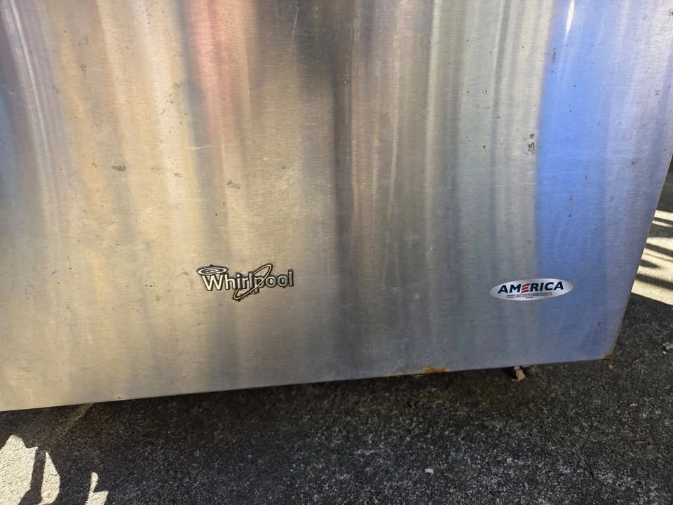 Stainless Steel Whirlpool Dishwasher for Parts - photo 2