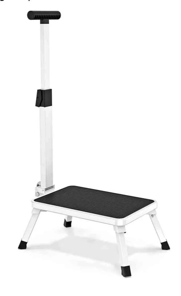Mobility Step Stool With Handle for Balance