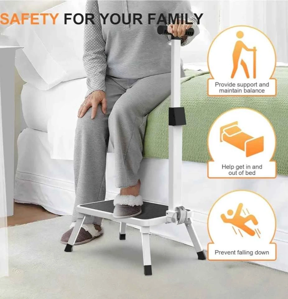 Mobility Step Stool With Handle for Balance - photo 2