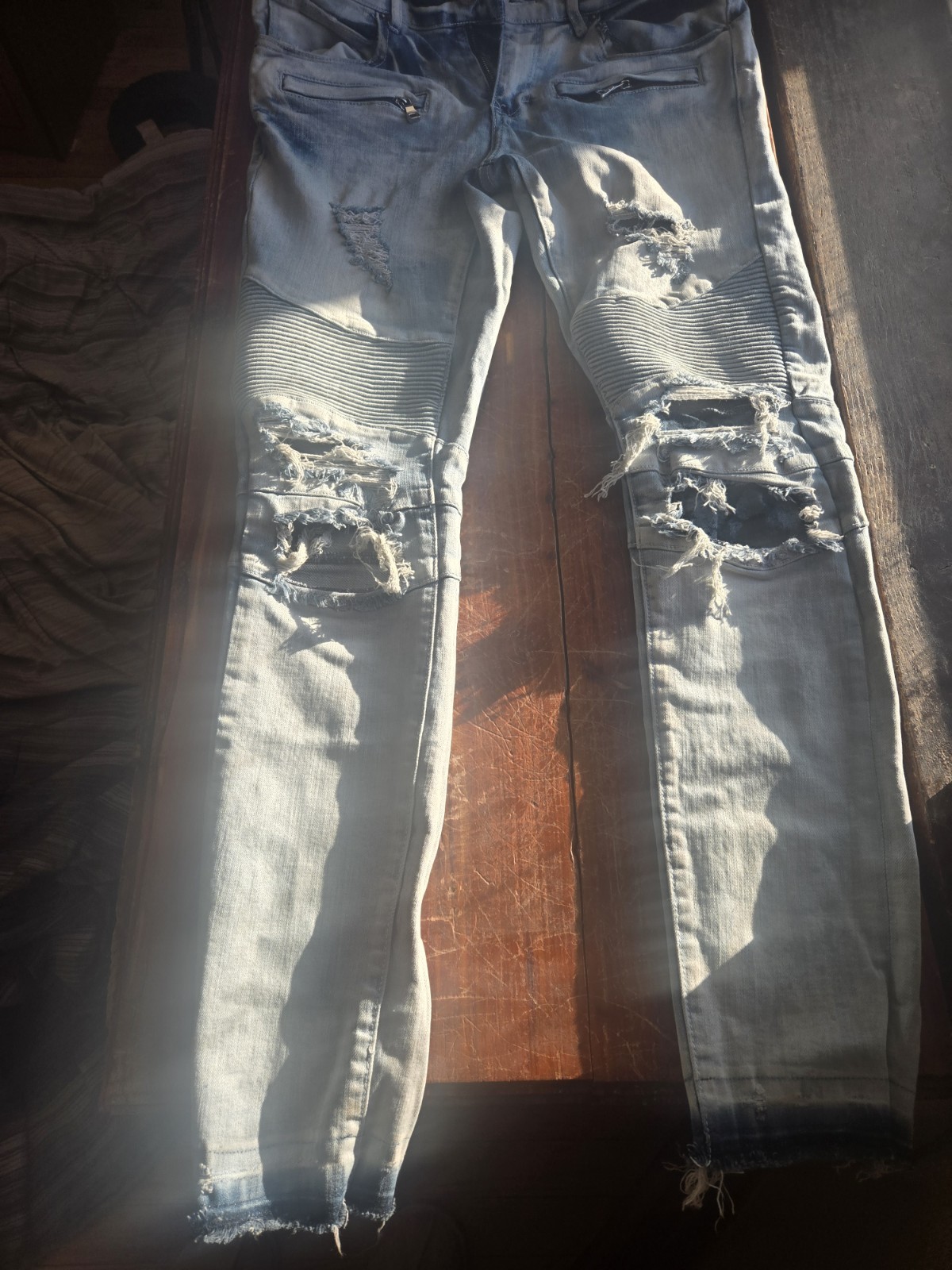 Embellish Men's Light Wash Jeans, Size 32 - photo 4