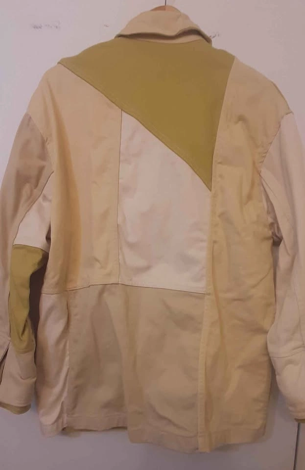 Zara Gabardine Patchwork Jacket Oversized - photo 2