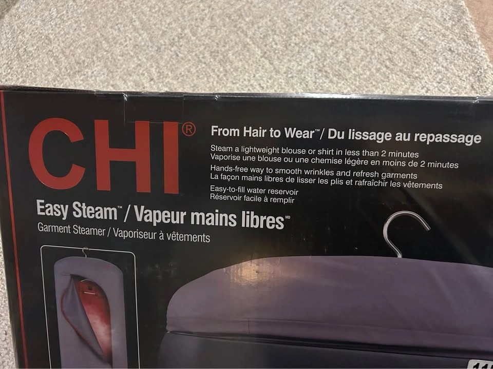 New Chi Easy Steam Garment Clothes Steamer - photo 3