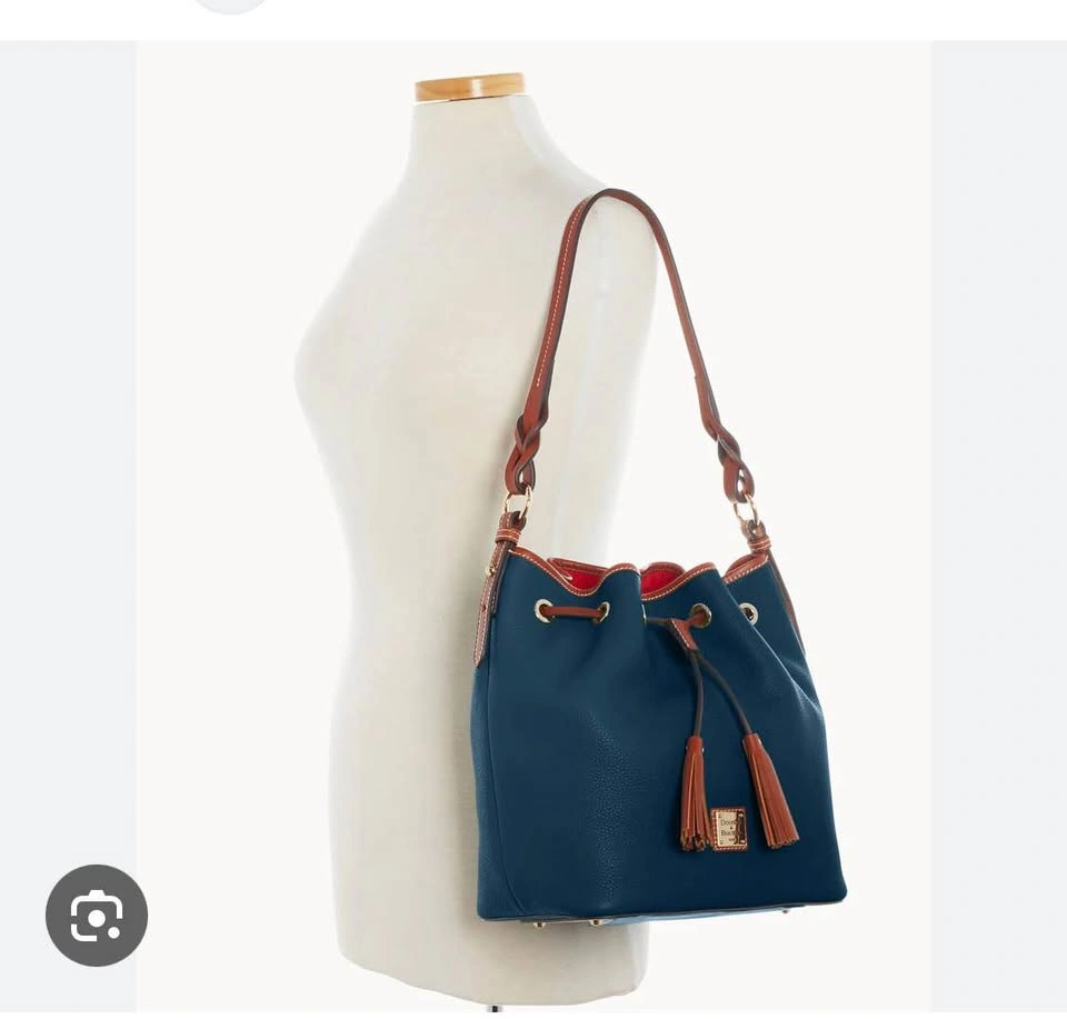 Brand New Dooney & Bourke Pebble Grain Drawstring - photo 2