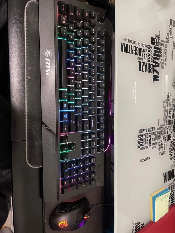 Gaming PC Setup - MSI i5-12400F RTX 3050 16GB 512GB + 2 Monitors - photo 4