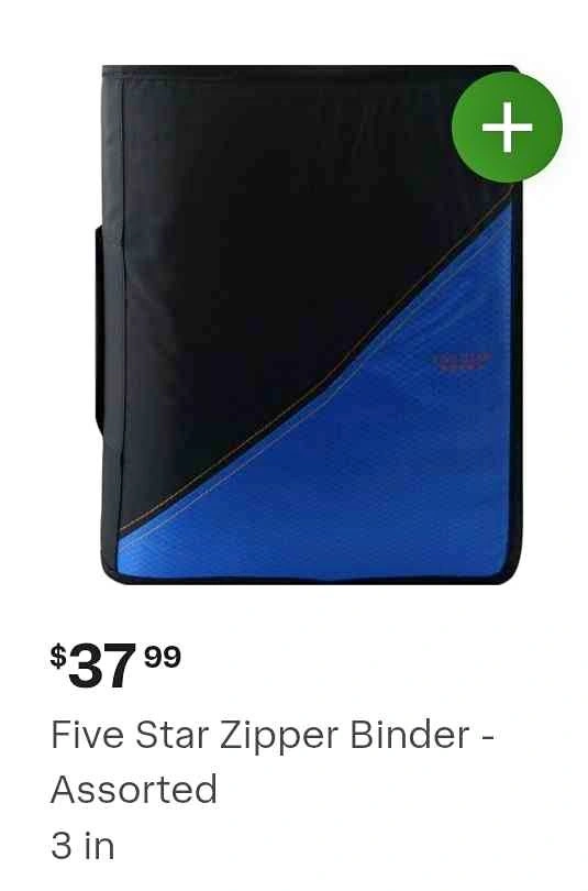 5star binder like new