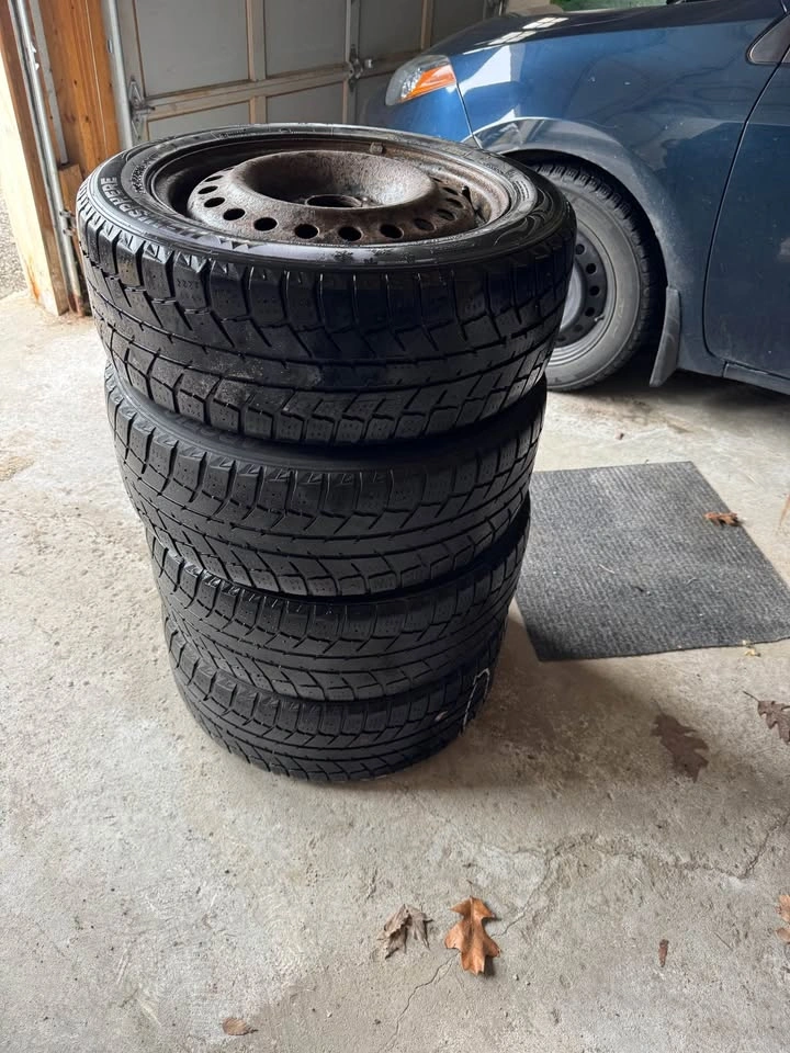 205/55R16 Winter Tires with Rims - photo 2