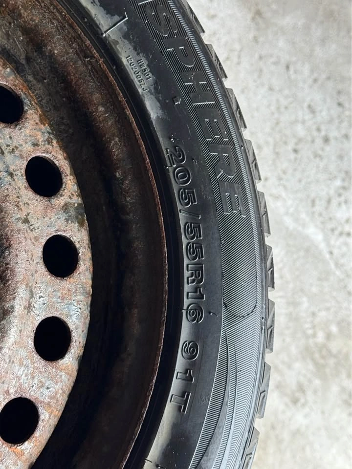 205/55R16 Winter Tires with Rims - photo 5