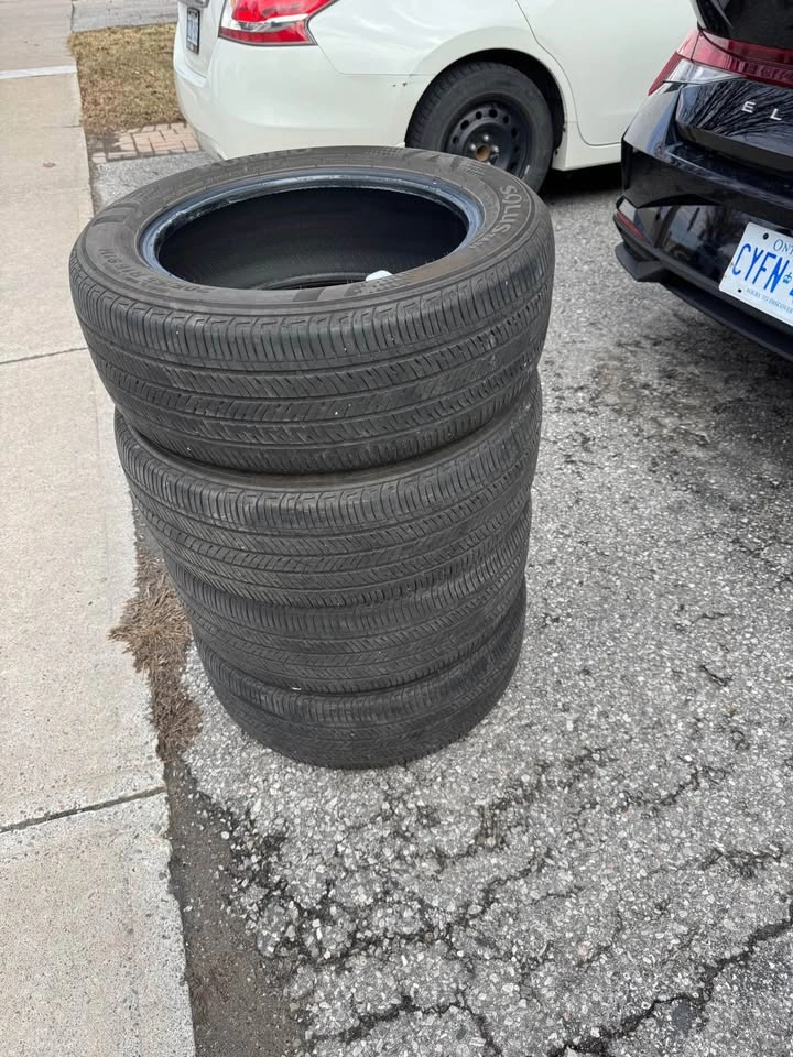 205/55R16 Summer Tires - Good Condition - No Rims - photo 2