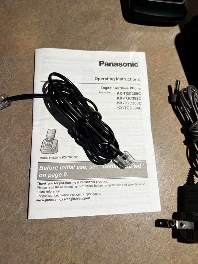 Panasonic Cordless Phone Duo - photo 4