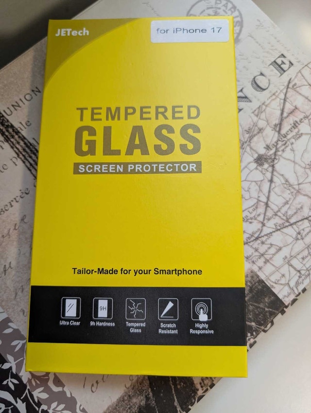 NIB Tempered Glass Screen Protectors for iPhone