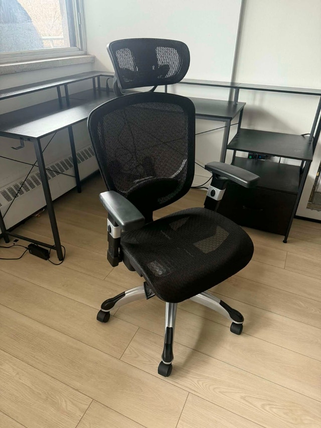 Ergonomic Mesh Office Chair with Headrest