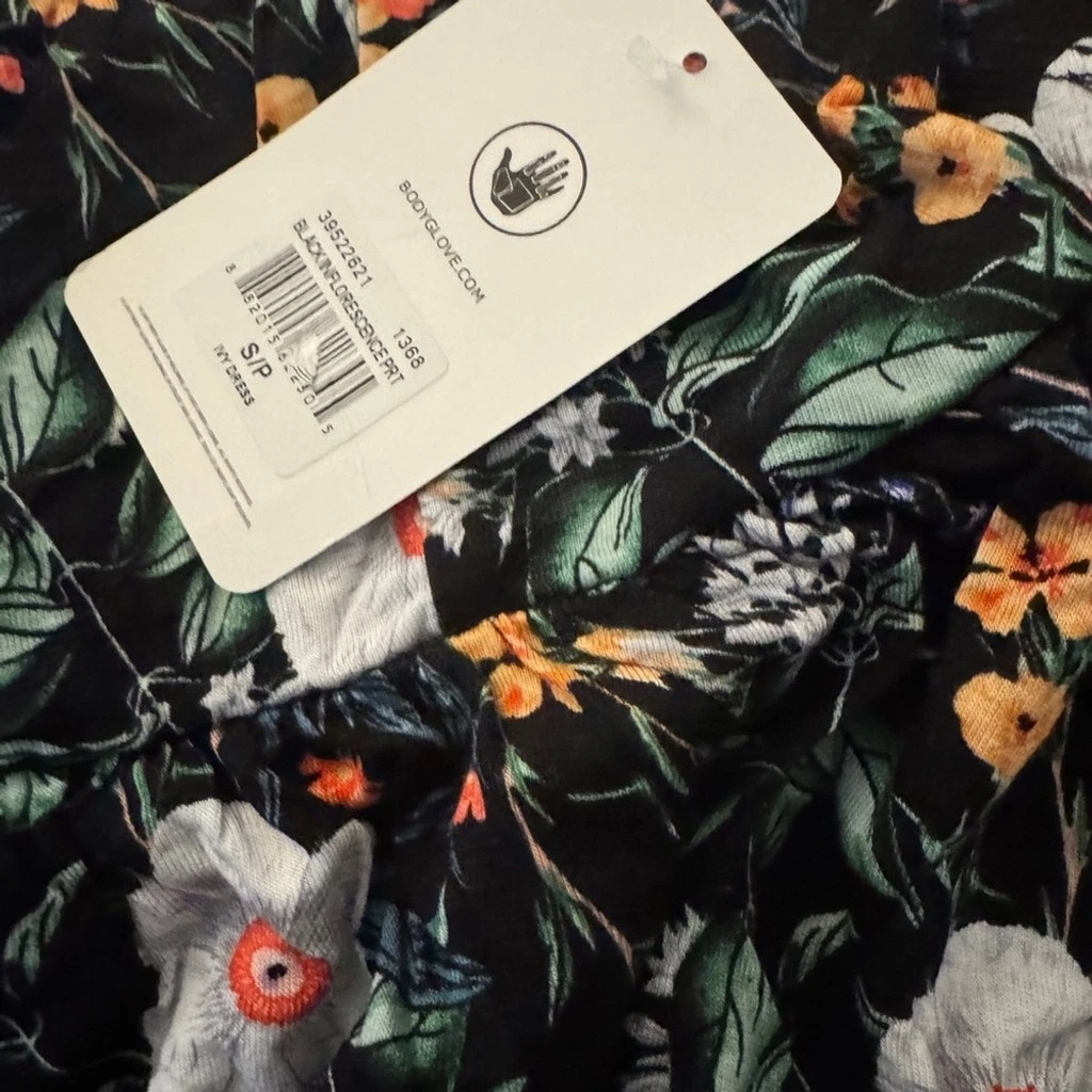Body Glove Ivy Dress/Cover Up - Floral - Size S - NWT - photo 3