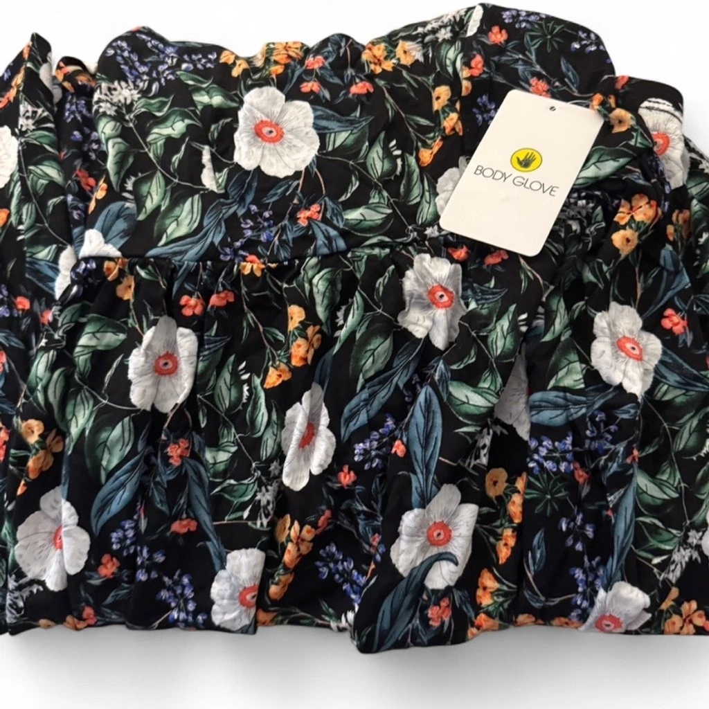 Body Glove Ivy Dress/Cover Up - Floral - Size S - NWT - photo 4