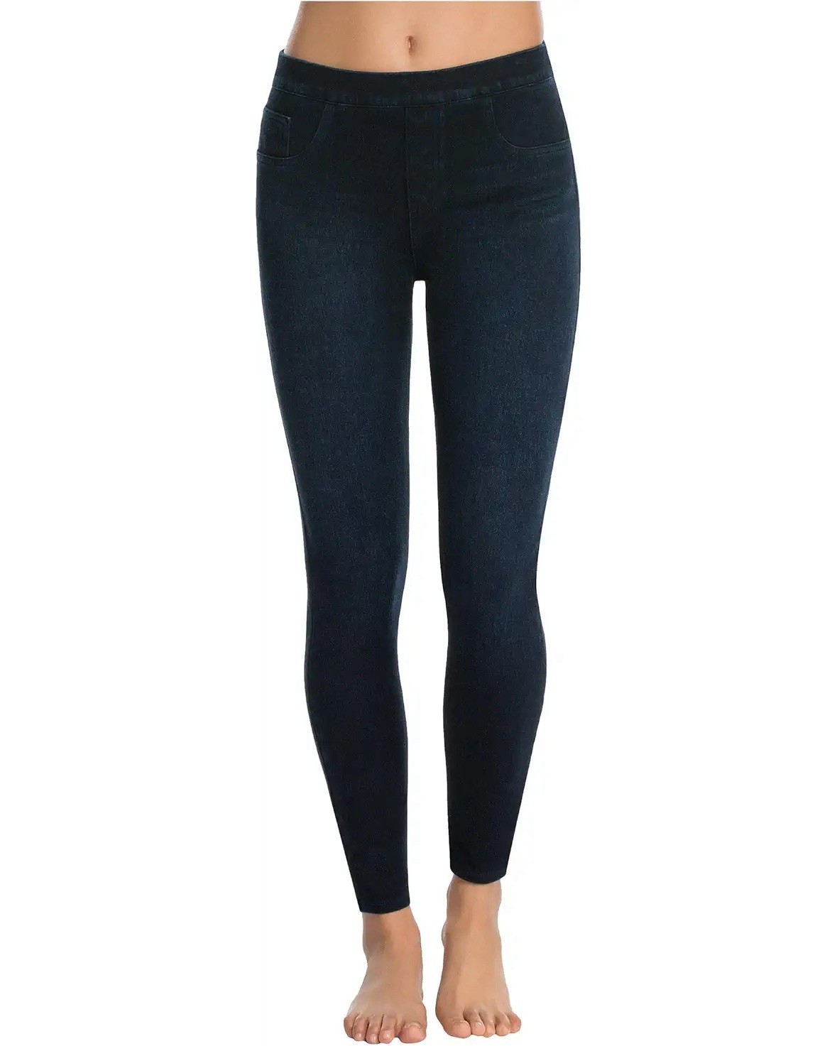 SPANX Ankle Jeanish Leggings Twilight Rinse Denim Skinny Size S