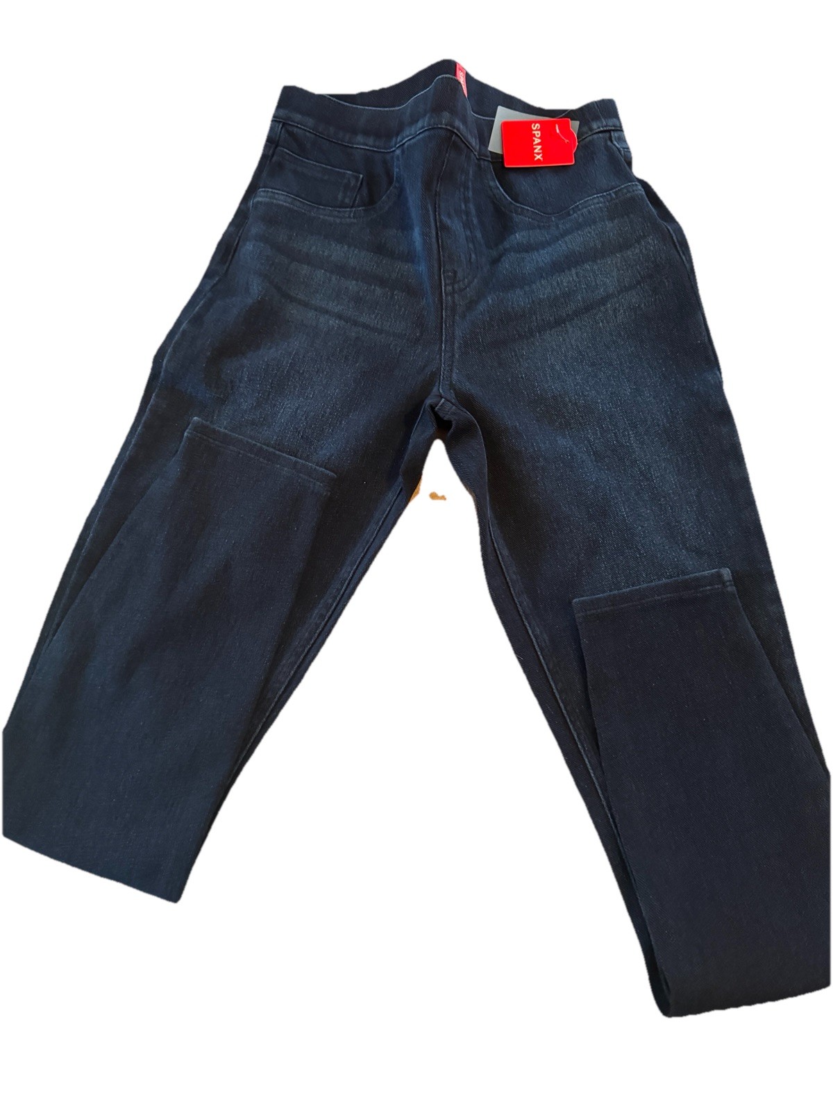 SPANX Ankle Jeanish Leggings Twilight Rinse Denim Skinny Size S - photo 4