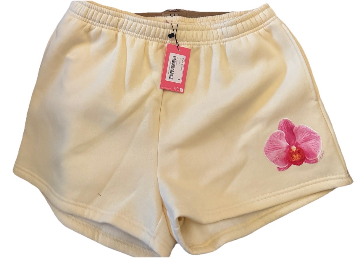 Edikted Orchid Babe Sweat Shorts Large NWT - photo 2