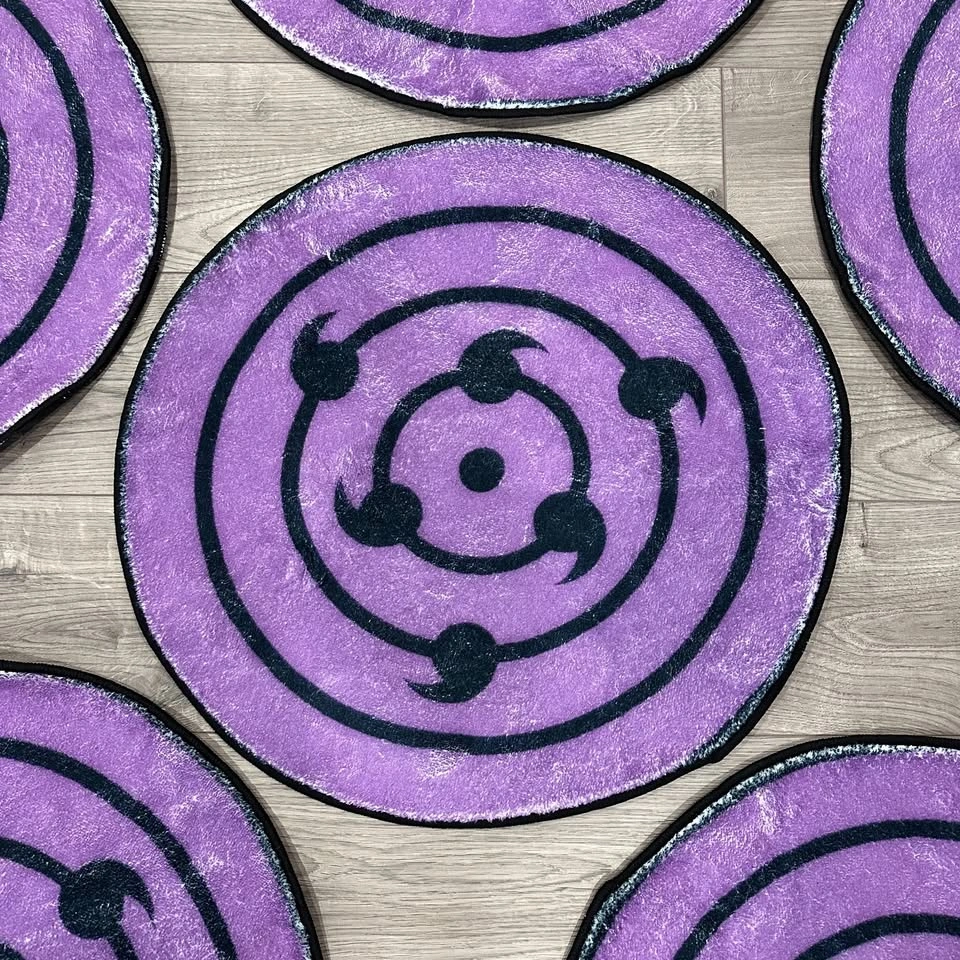 Sasuke Rinnegan Eye Rugs from Naruto Shippuden - photo 2