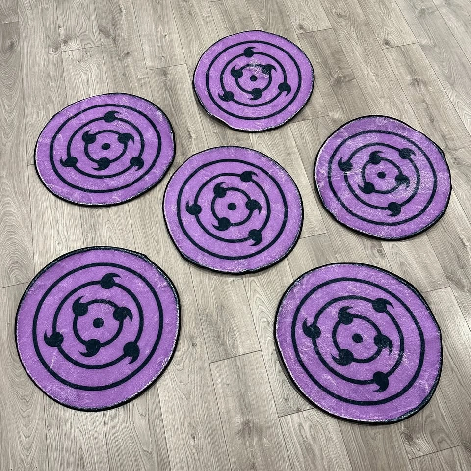 Sasuke Rinnegan Eye Rugs from Naruto Shippuden - photo 4