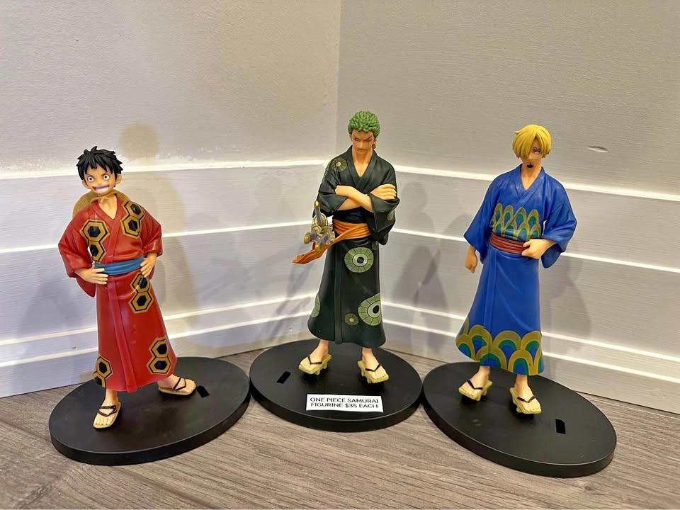 Brand New One Piece Samurai Era Figurines