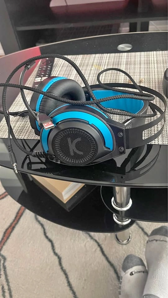 Gaming headphone with lights for sale