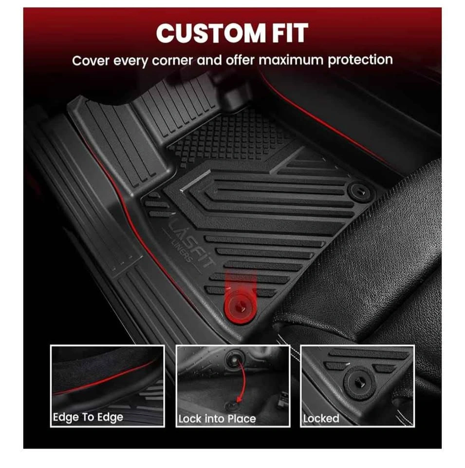 24-26 Hyundai Kona Floor Liners & Cargo Mat - All Weather / New - photo 2