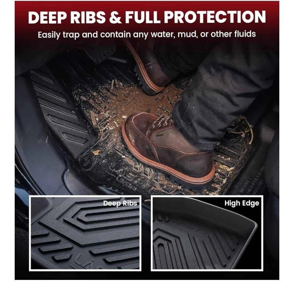 24-26 Hyundai Kona Floor Liners & Cargo Mat - All Weather / New - photo 5
