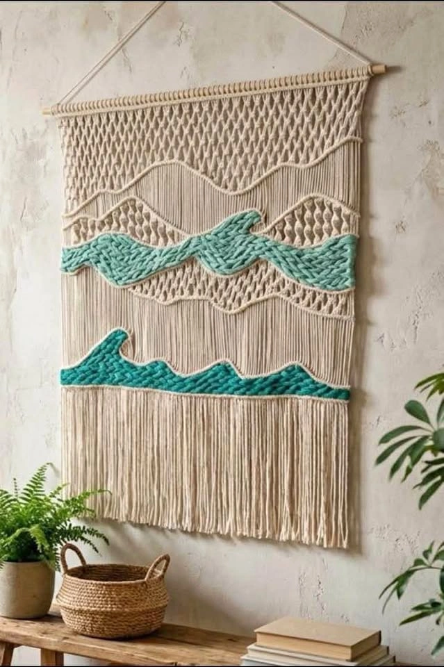 Ocean Drift - Extra Large Wall hanging