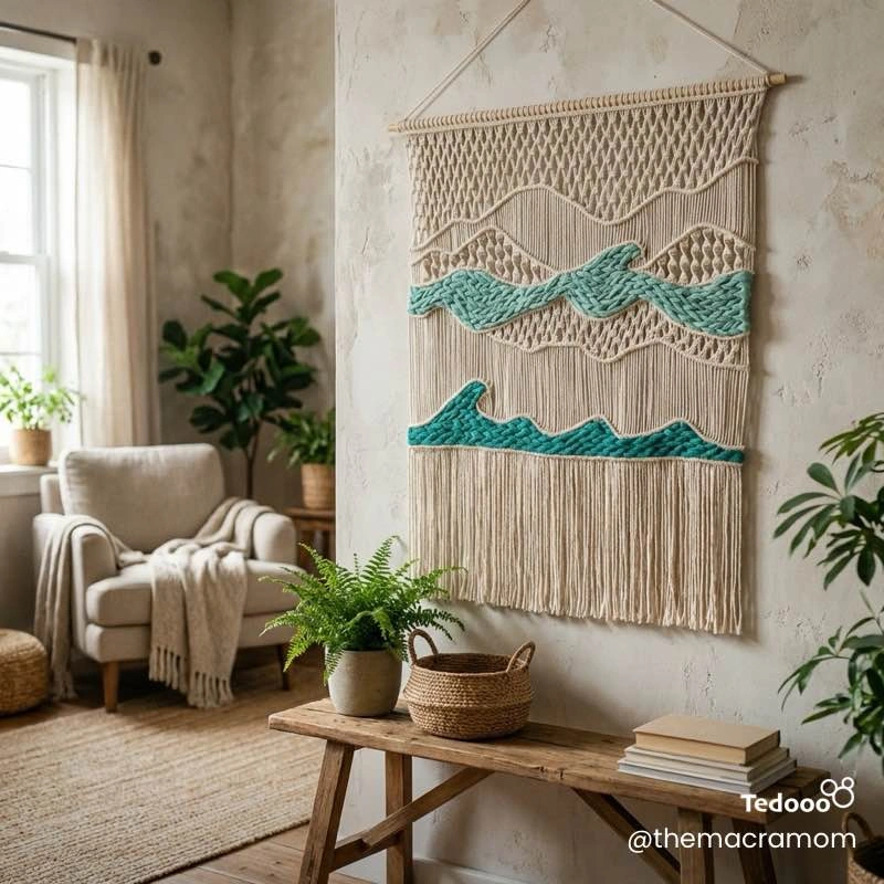 Ocean Drift - Extra Large Wall hanging - photo 2