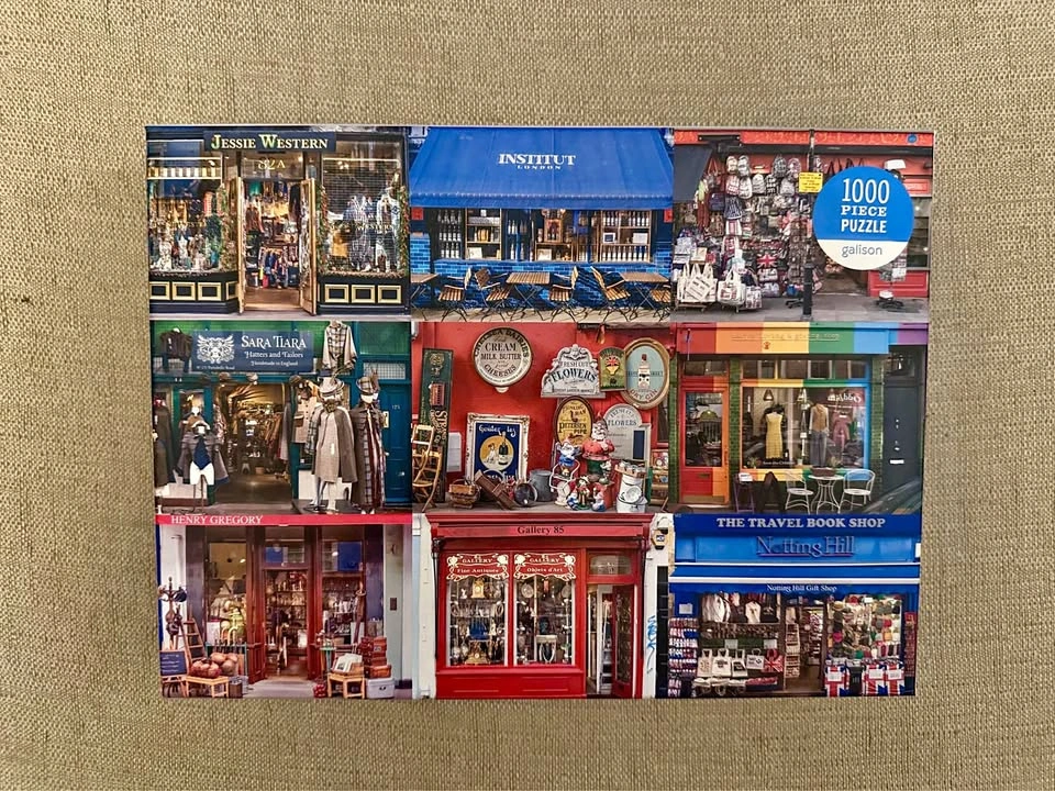 Galison 1000 piece Portobello Road London Shops Puzzle