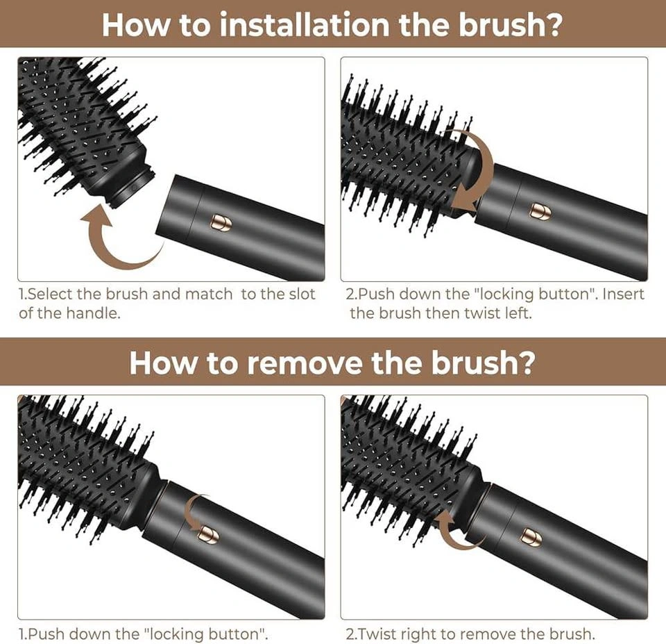 6-in-1 Styling Tool with Hair Dryer - photo 2