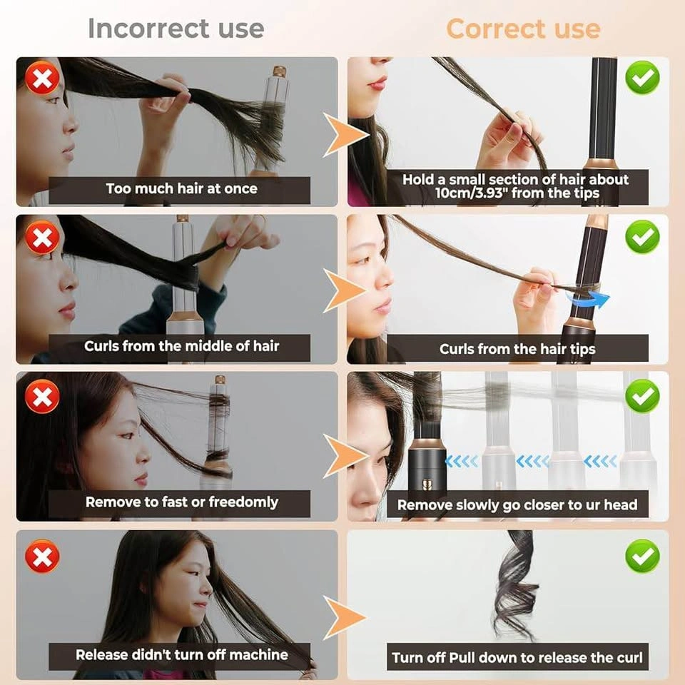 6-in-1 Styling Tool with Hair Dryer - photo 3