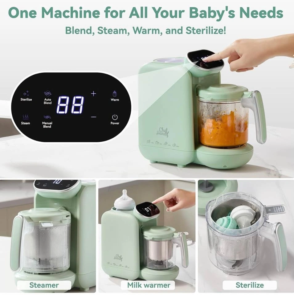 Chefhandy 5-in-1 Baby Food Maker Steamer Blender - photo 2