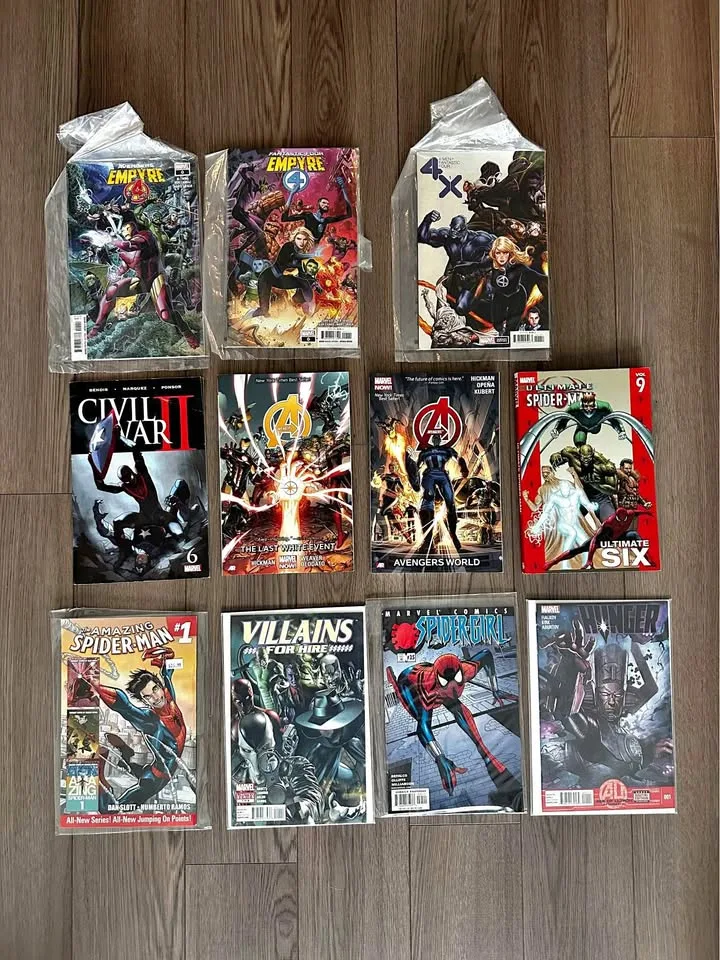 New Age Marvel Comic Book Lot thumbnail