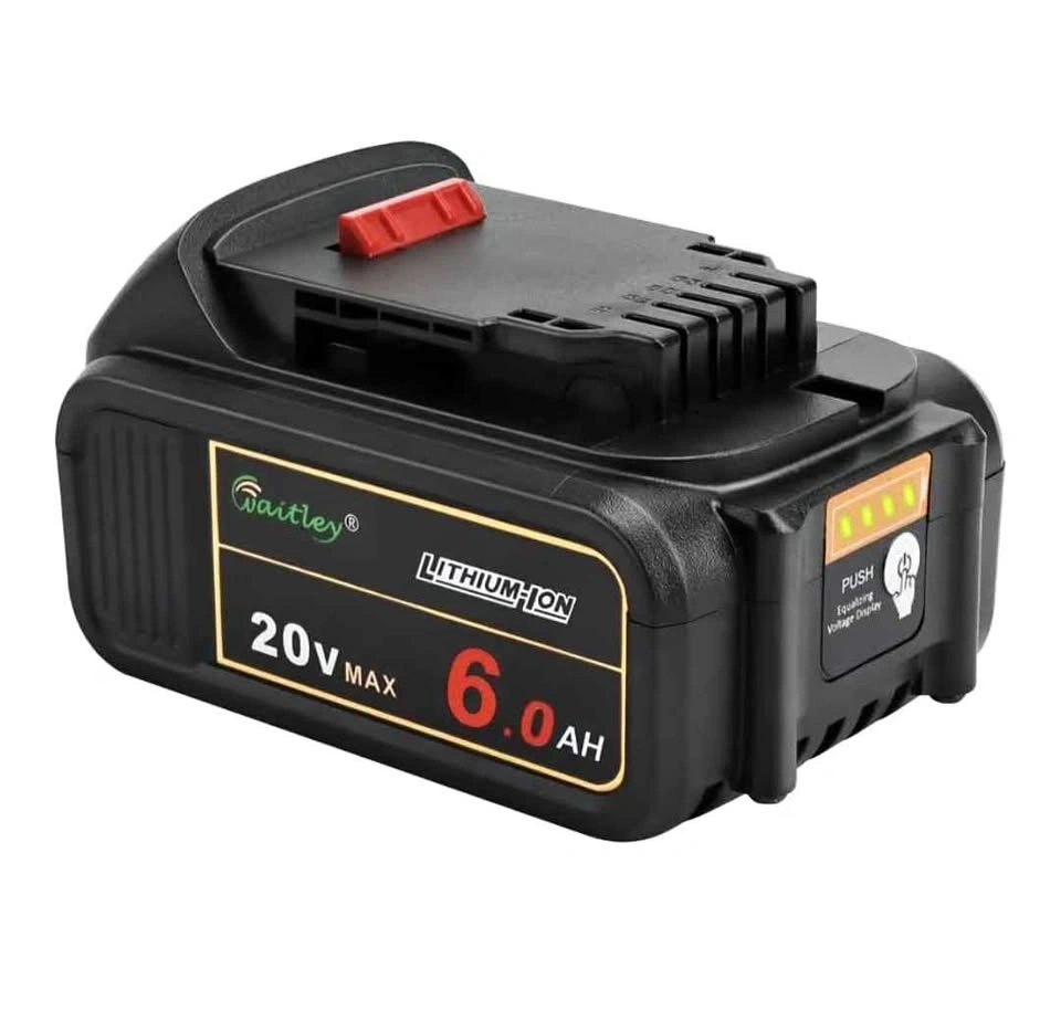 Waitley 20V 6.0Ah Replacement Battery for DeWalt